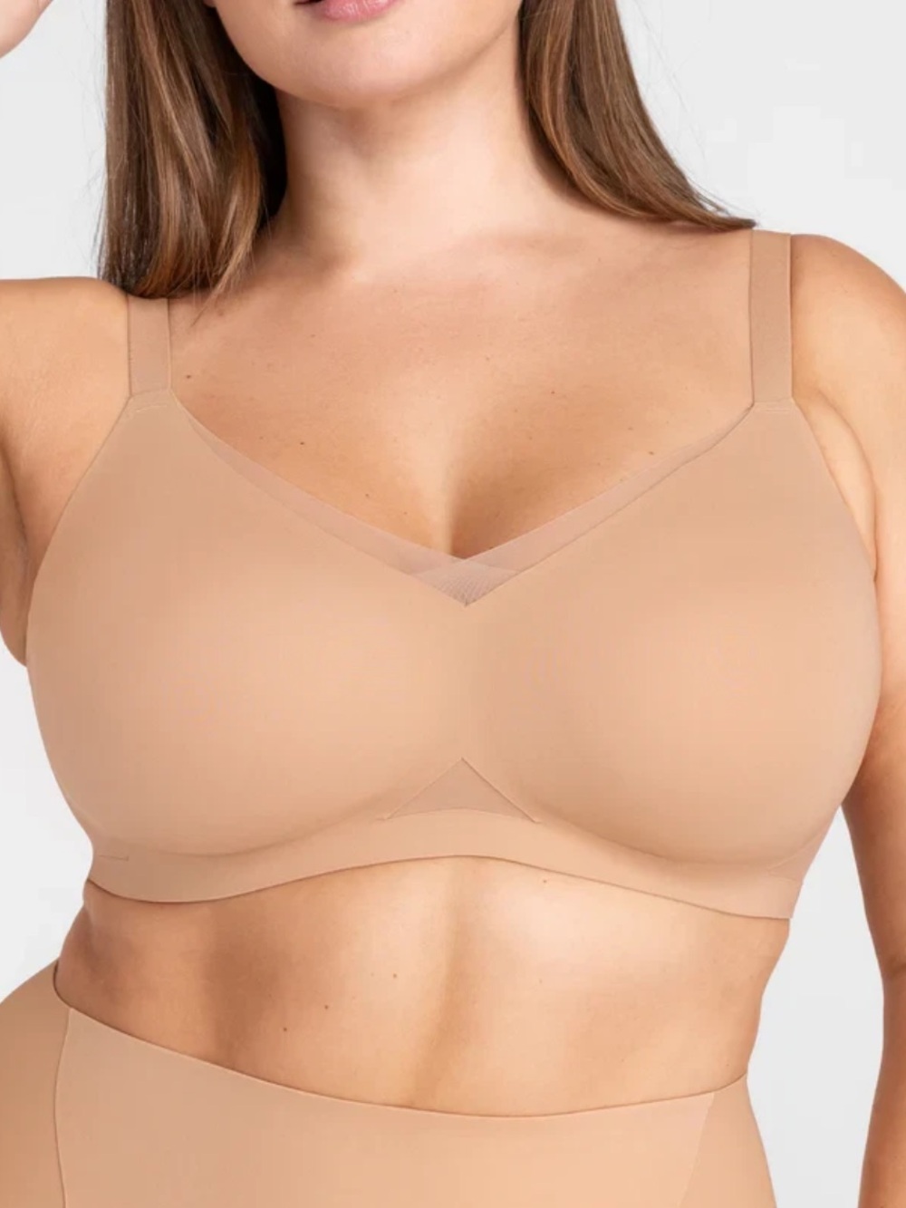 Honeylove CrossOver Wireless Bra 42 c/D